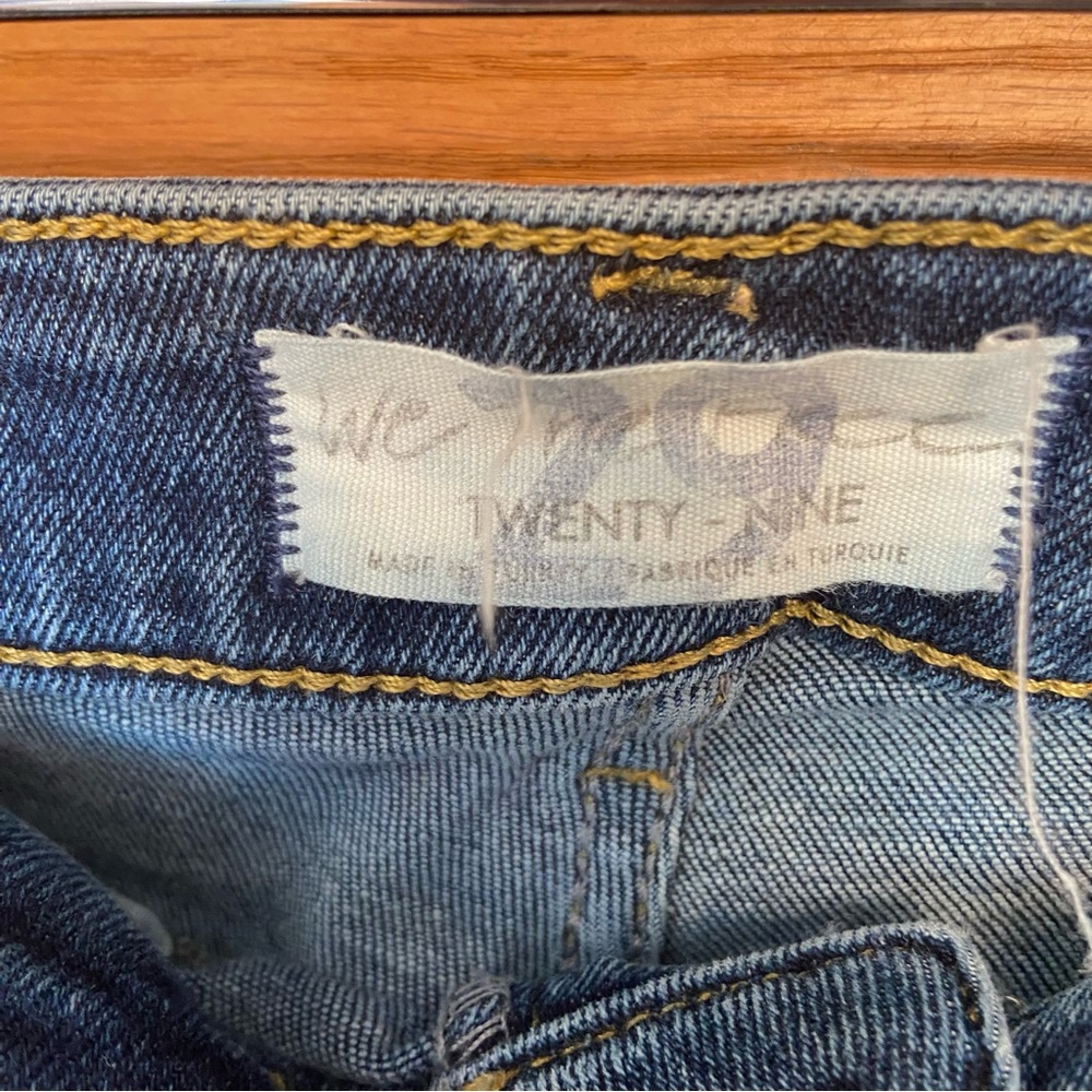 We the Free Free People High Waist raw hem skinny jeans - Picture 5 of 5